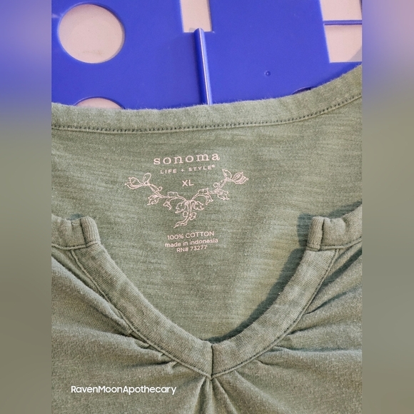 Sonoma Life Style Green Shirt XL - Picture 7 of 7